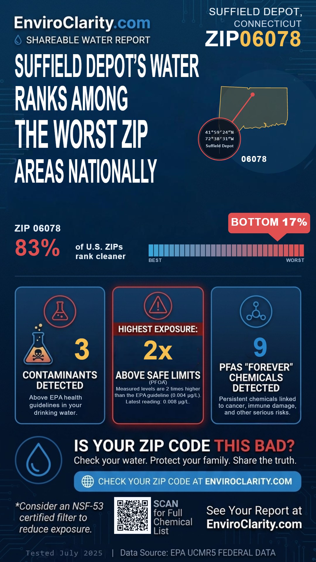 06078 water quality report infographic